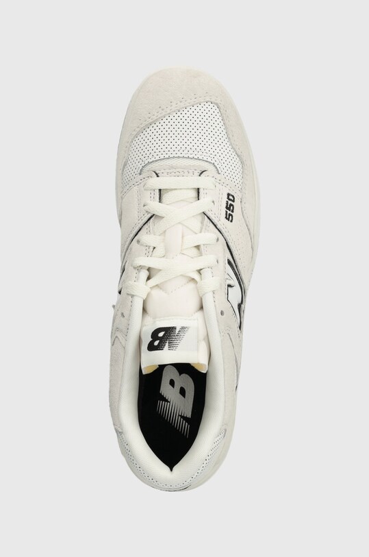 Δερμάτινα αθλητικά παπούτσια New Balance BB550PRB λευκό BB550PRB