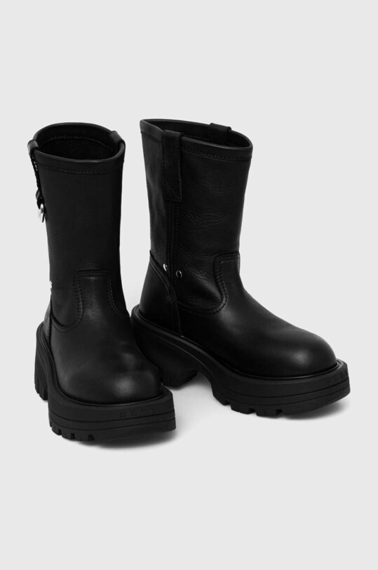 Кожени обувки 1017 ALYX 9SM AAUBO0073LE06 черен AW23