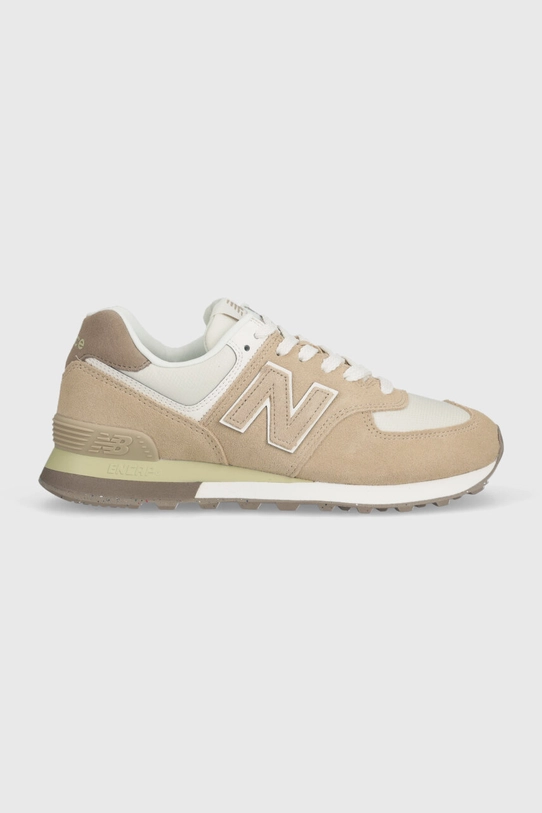 Αθλητικά New Balance 574 δέρμα σαμουά μπεζ U574SBW