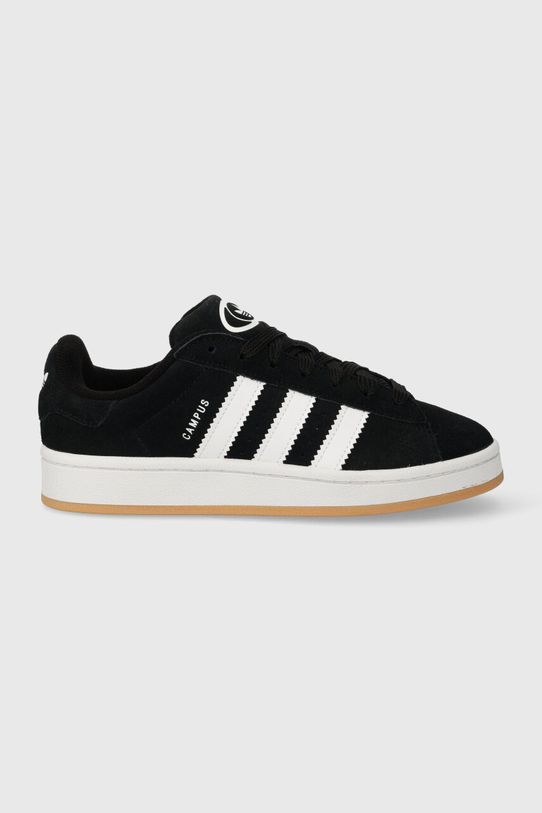 Велурени маратонки adidas Originals Campus0s равна черен HQ6638