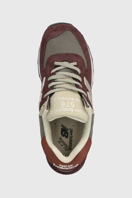 New Balance sneakers OU576PTY Made in UK burgundia OU576PTY