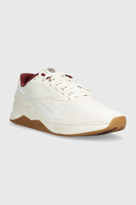 Reebok buty treningowe Nano X3 Varsity 100034397 beżowy AW23