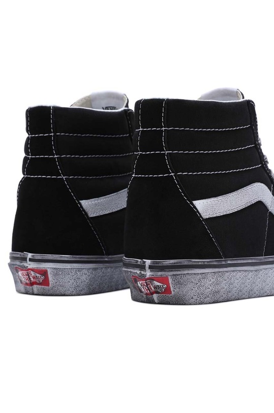 Shoes Vans trainers SK8-HI Stressed VN0007NSMCG1 black