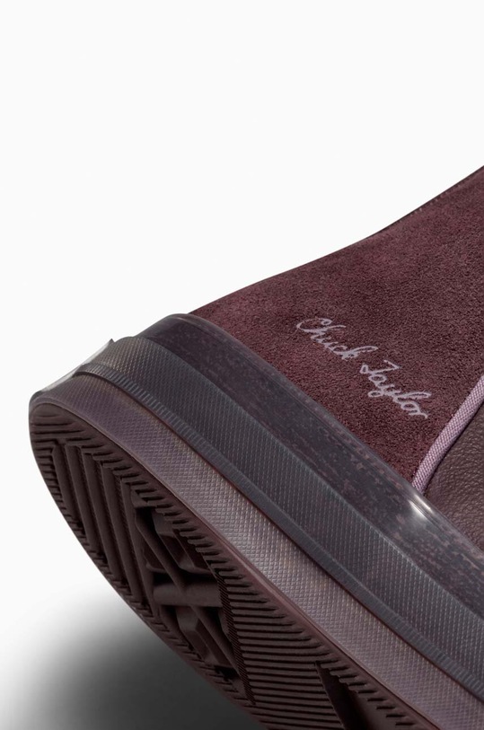 Converse tenisi de piele Chuck 70 Marquis A05619C maro