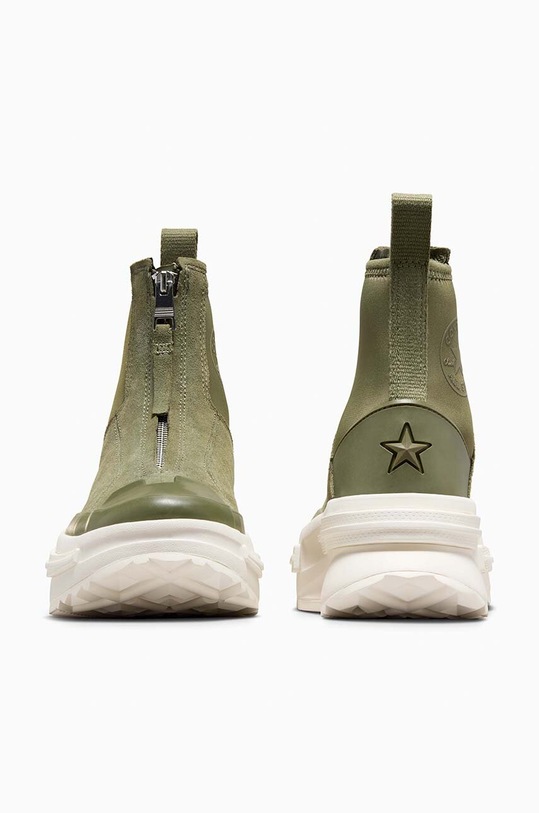 Încălțăminte Converse tenisi de piele Run Star Legacy Chelsea Cx A05527C verde