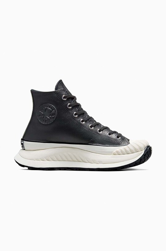 Δερμάτινα ελαφριά παπούτσια Converse Chuck 70 At-Cx πλατφόρμα μαύρο A07905C