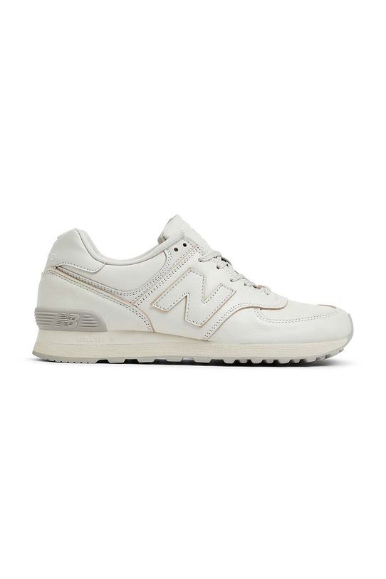 Маратонки New Balance Made in UK гладка кожа бежов OU576OW