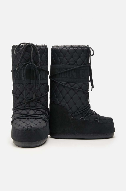 Moon Boot śniegowce Icon Quilted 14029000.001 czarny AW23