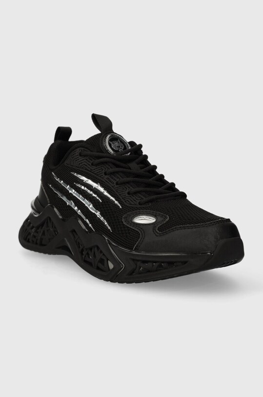 PLEIN SPORT sneakers Runner Tiger Scratch USC0338.STE003N.02 negru SS24