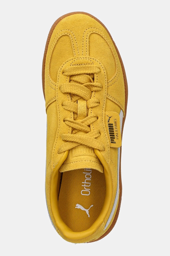Semišové tenisky Puma Palermo Cobalt Glaze žlutá 396463
