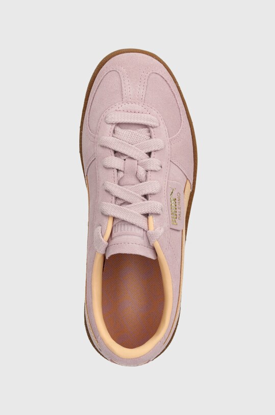 Puma sneakers din piele intoarsă Palermo Cobalt Glaze roz 396463