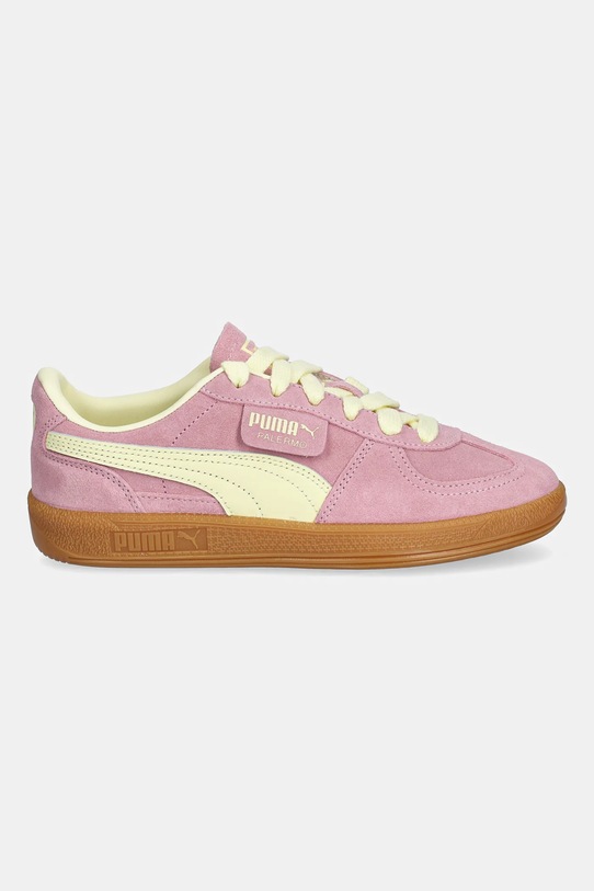 Puma sneakersy zamszowe Palermo Cobalt Glaze 396463 różowy AW25