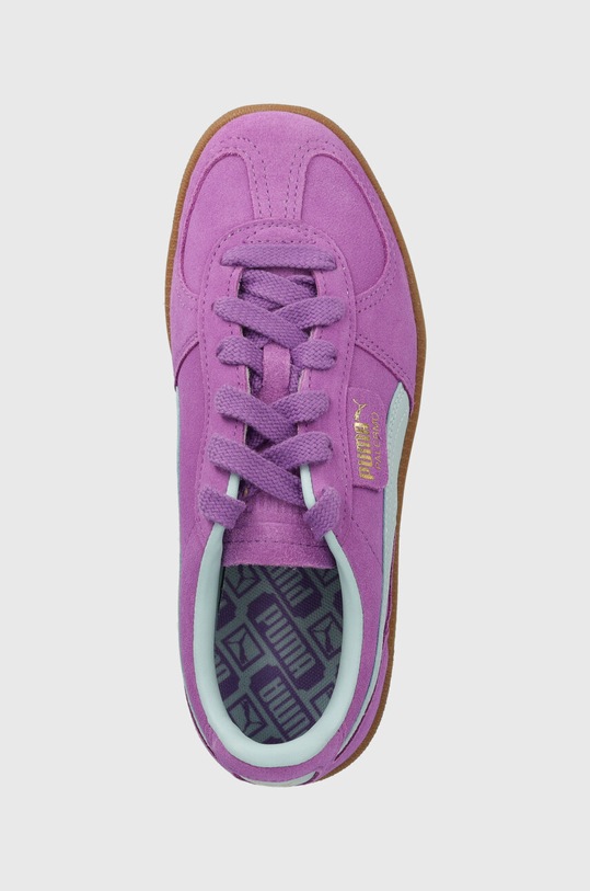 Σουέτ αθλητικά παπούτσια Puma Palermo Cobalt Glaze μωβ 396463