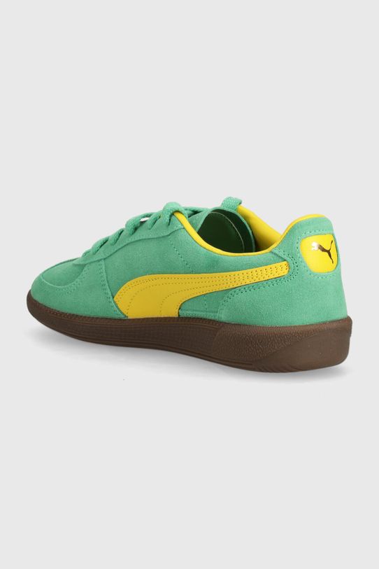 Obuwie Puma sneakersy zamszowe Palermo Cobalt Glaze 396463 zielony