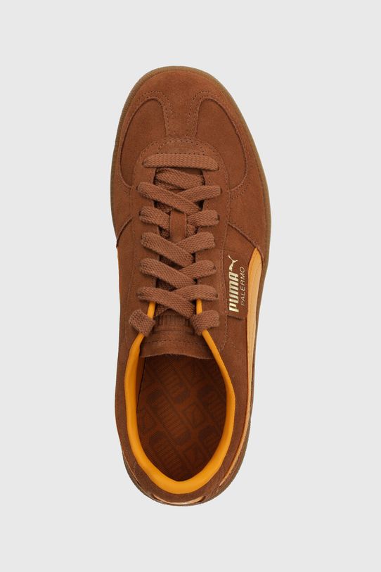 Велурени маратонки Puma Palermo Cobalt Glaze кафяв 396463