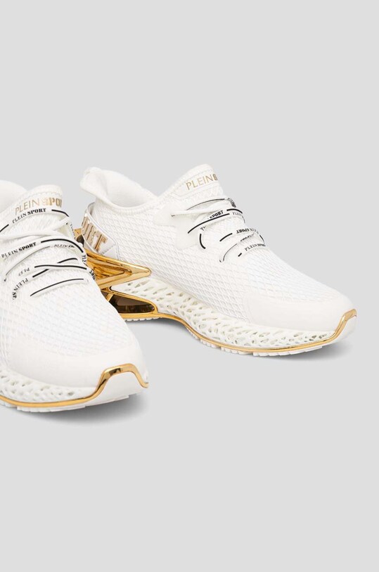 Încălțăminte PLEIN SPORT sneakers Thunder Force GenX 01 USC0335.PTE003N.0116.N alb