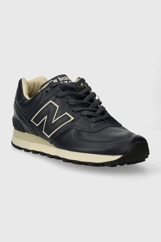 Kožené tenisky New Balance Made in UK OU576LNN tmavomodrá AW23
