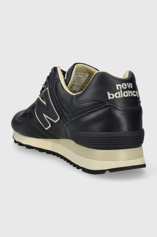 Обувки Кожени маратонки New Balance Made in UK OU576LNN тъмносин