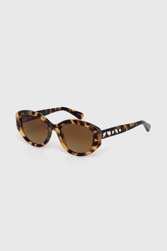 Swarovski ochelari de soare 5679535 DEXTERA ORGANIC ochi de pisică maro 5679535