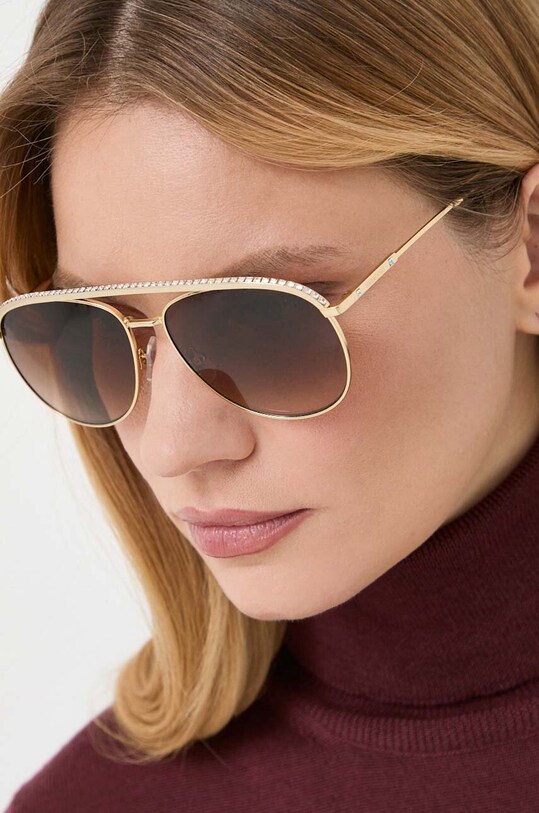 Аксессуары Солнцезащитные очки Swarovski 5679666 ORBITA 5679666 коричневый