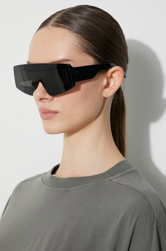Rick Owens sunglasses solid black RG0000008.GBLKB