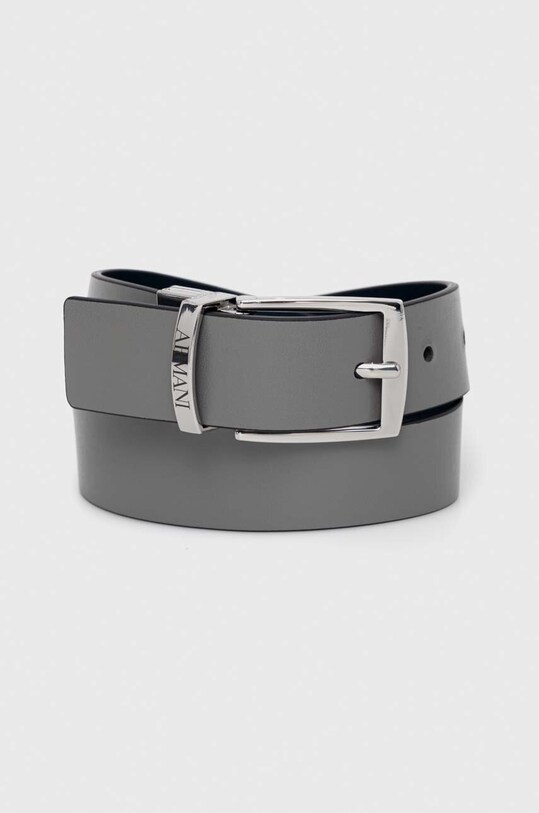 Emporio Armani pasek dwustronny dziecięcy 401520.3F560 granatowy SS25