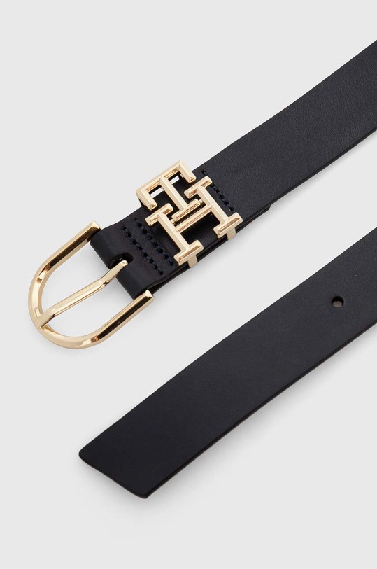 Tommy Hilfiger pasek skórzany AW0AW14943 granatowy AW23