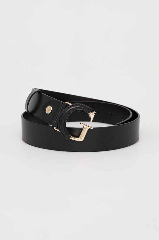 Guess pasek syntetyczny czarny BW7823.LEA35