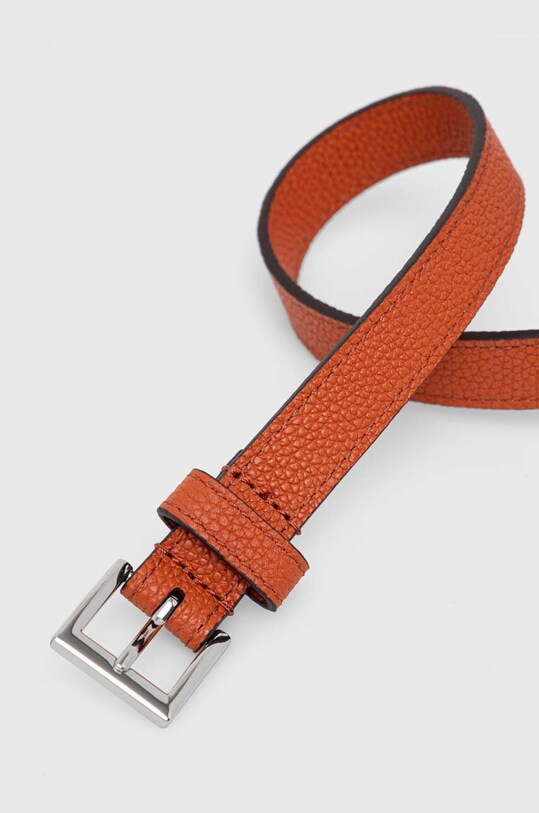Шкіряний ремінь Lauren Ralph Lauren 412912036 помаранчевий AA00