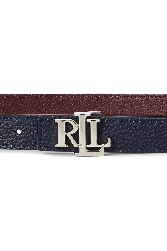 Doplňky Oboustranný kožený pásek Lauren Ralph Lauren 412912038 námořnická modř