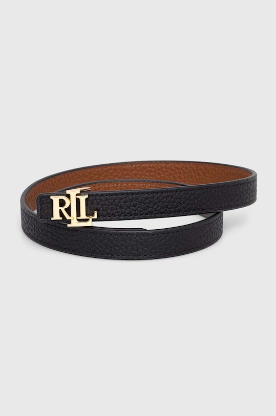 Usnjen dvostranski pas Lauren Ralph Lauren pisana 412912038