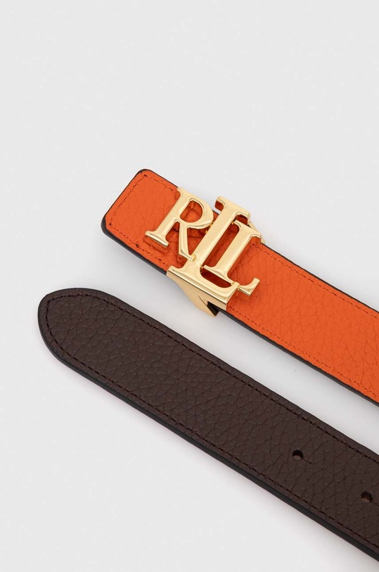 Akcesoria Lauren Ralph Lauren pasek skórzany dwustronny 412912039 multicolor