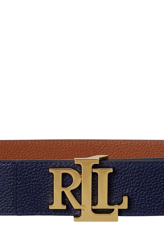 Accessori Lauren Ralph Lauren cintura in pelle bilaterale 412912040 blu navy