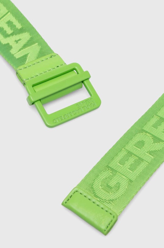 Karl Lagerfeld Jeans pasek 235J3101 zielony SS24