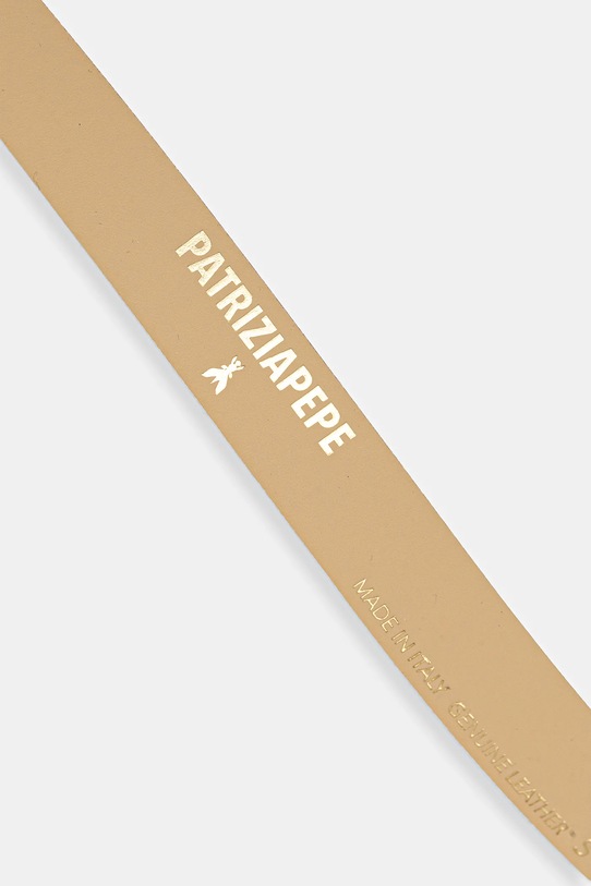 Patrizia Pepe pasek skórzany 8W0016.L001 beżowy AA00