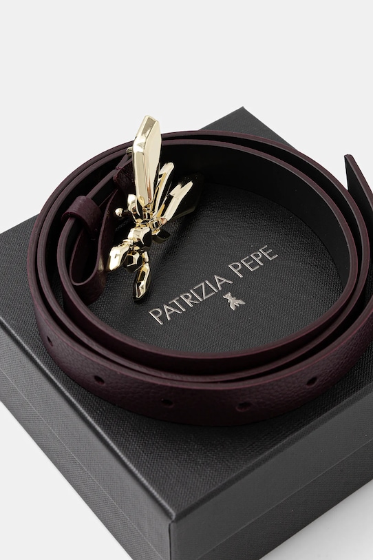 Accesorii Patrizia Pepe curea de piele 8W0016.L001 violet