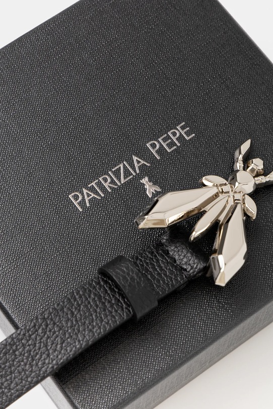 Accesorii Patrizia Pepe curea de piele 8W0016.L001 negru