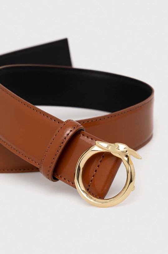 Trussardi bőr öv 75L00183.9Y099993 barna AW23