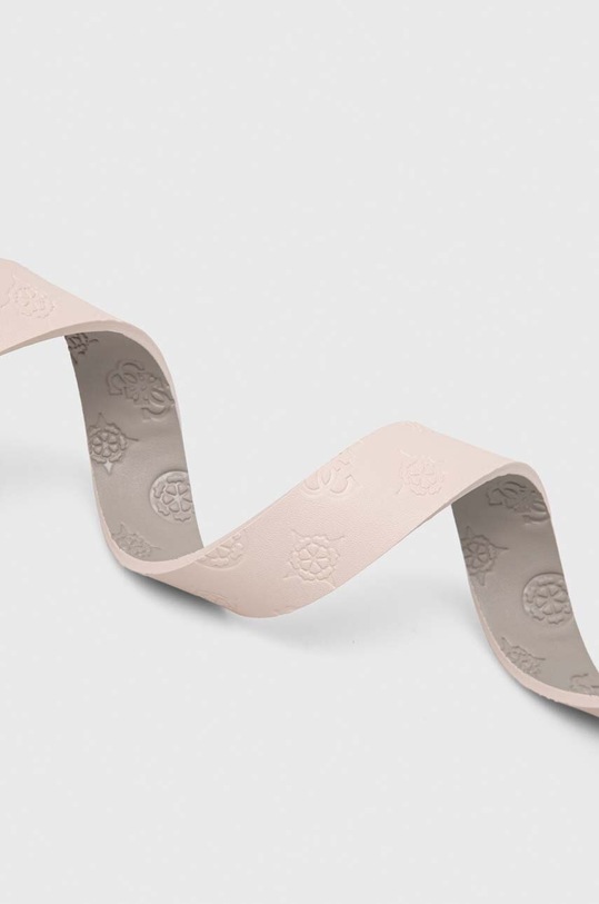 Akcesoria Guess pasek dwustronny JAMES BW7861.P3430 różowy