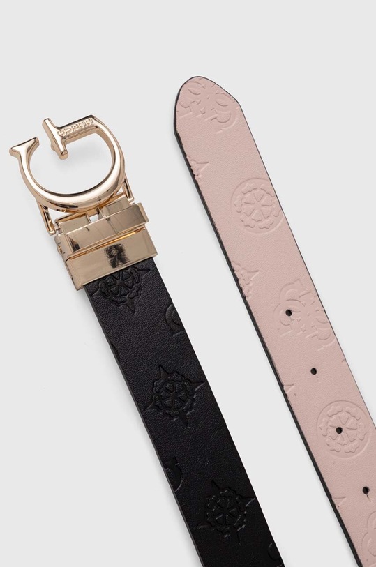 Guess pasek dwustronny JAMES BW7861.P3430 czarny SS24