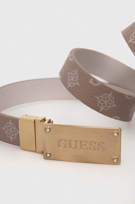 Guess pasek dwustronny BW7869.P3425 różowy AW23