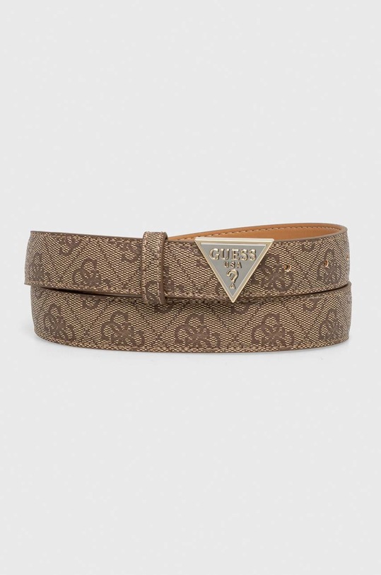 Guess pasek NOELLE beżowy BW7850.P3425