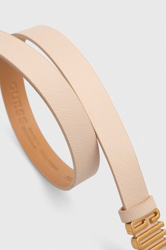 Guess pasek BW7848.P3425 beżowy AW23