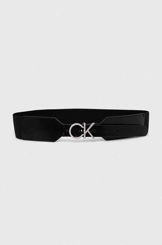 Calvin Klein öv nappa bőr fekete K60K611104