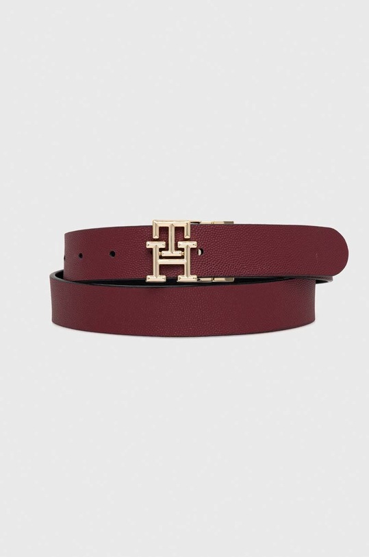 Tommy Hilfiger pasek skórzany dwustronny AW0AW15371 czarny AW23