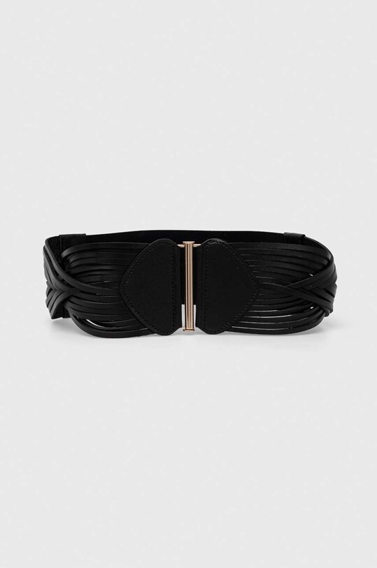 Morgan pasek 3BRIDE tekstylny czarny 3BRIDE.NOIR