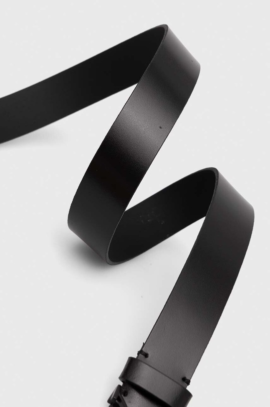 Шкіряний ремінь Calvin Klein Jeans K60K611247 чорний AW23