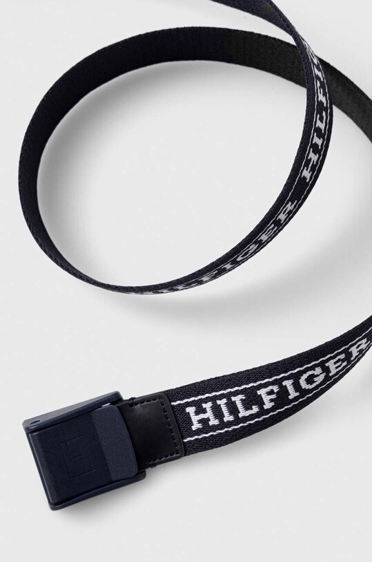 Tommy Hilfiger pasek dziecięcy AU0AU01793.9BYX granatowy AW23