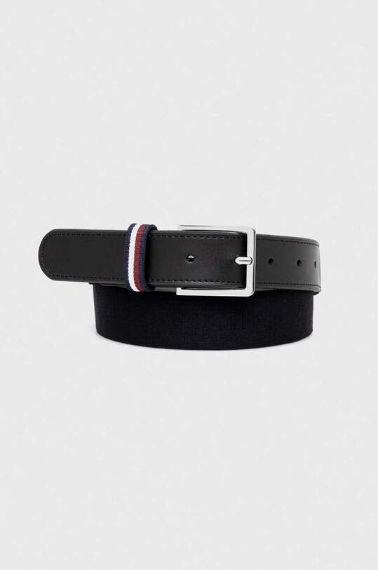 Dječji remen Tommy Hilfiger tekstil mornarsko plava AU0AU01795.9BYX