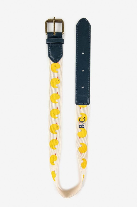 Bobo Choses pasek dziecięcy imitacja skóry licowej granatowy 223AI030